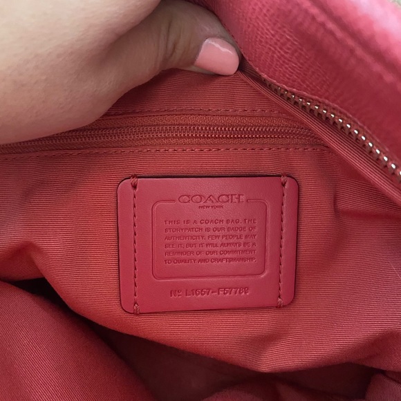 Pink Coach bag - Picture 5 of 5